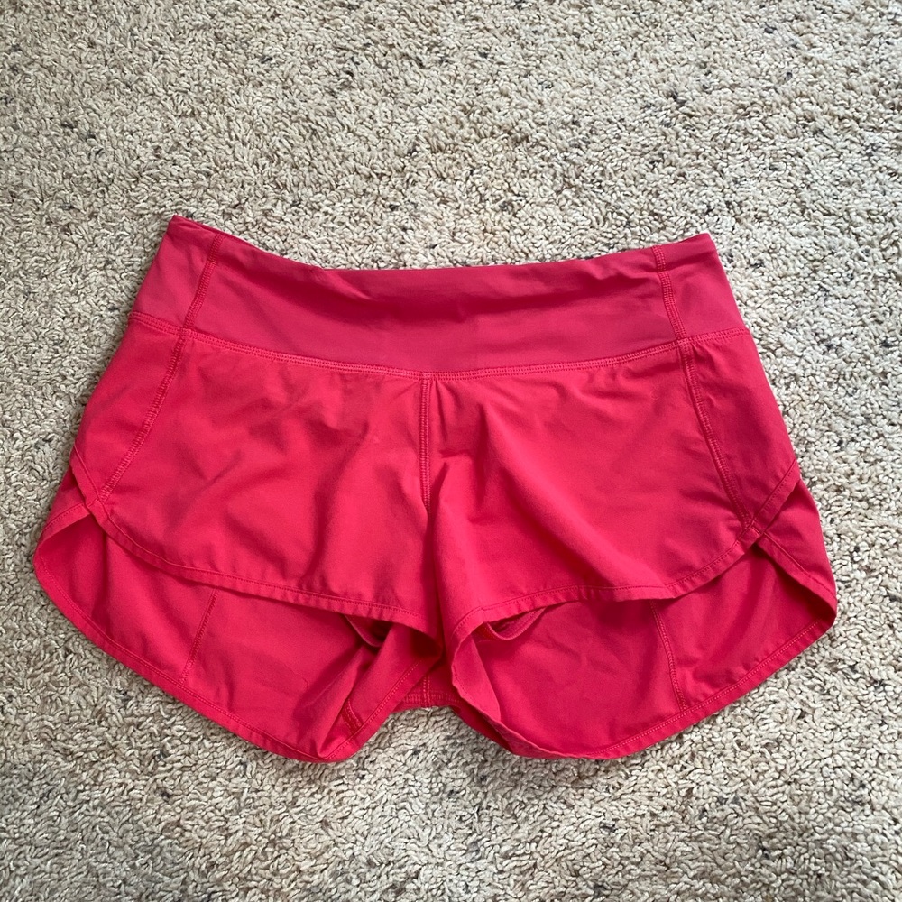 Lulu Lemon Speed Up shorts